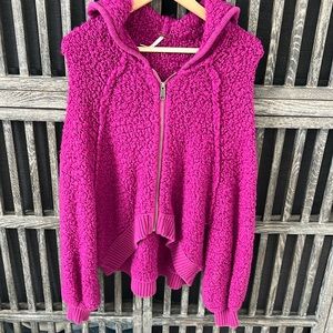 Free people hooded jacket.